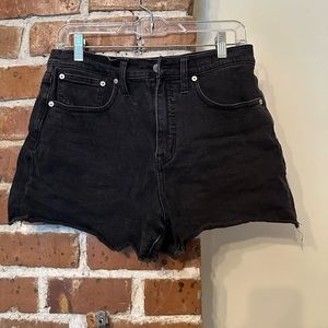 Madewell high rise shorts